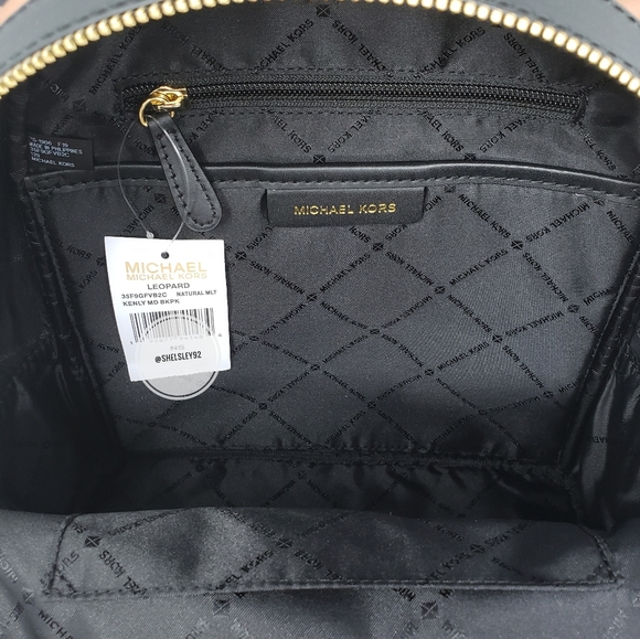 ⚠️LAST 1⚠️ Michael Kors Kenly MD Leopard Backpack - Picture 2 of 5